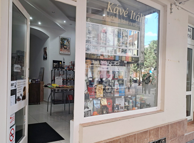 Caffé Italia olasz kávé shop