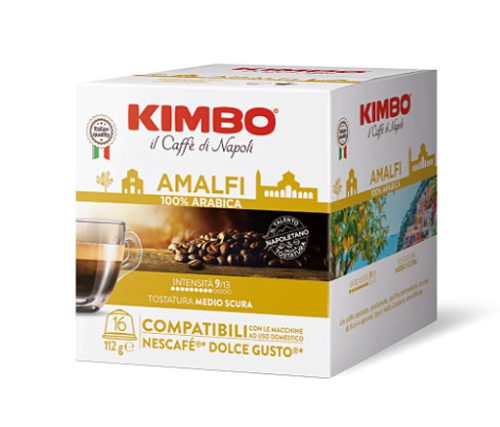 Kimbo Caffé Amalfi 100% Arabica Dolce Gusto kapszula 96 db