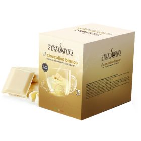 Stradiotto extra sűrű fehér forró csokoládé 15×25 g