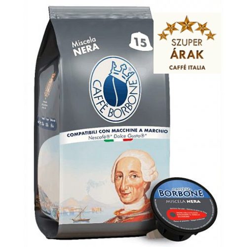 Caffé Borbone Nera Dolce Gusto kapszula 15 db