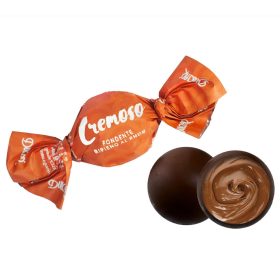 Dulciar rumos krémmel töltött étcsokoládé golyók 1 kg