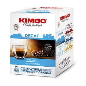 Kimbo DECAF koffeinmentes Nespresso kapszula 50 db