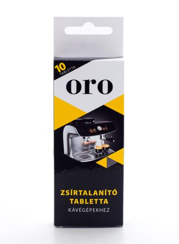 ORO zsírtalanító tabletta kávéfőzőkhöz 10 db