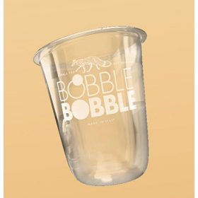 Műanyag üdítős pohár tetővel 500 ml 50 db 