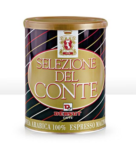 Dersut Selezione del Conte 100% arabica őrölt kávé 250 g 
