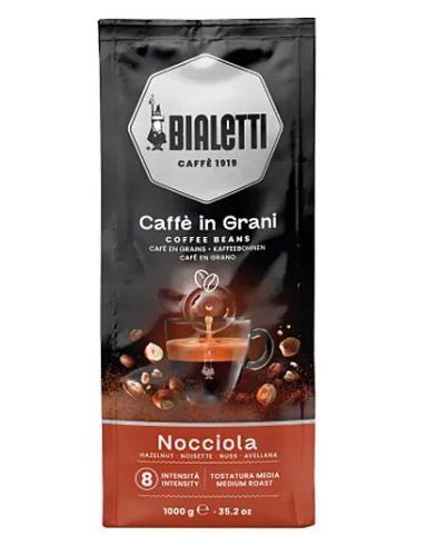 Bialetti mogyorós szemes kávé 500 g 