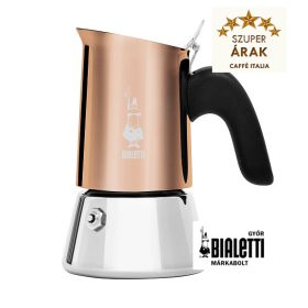 Bialetti Venus réz 4 személyes kotyogós inox kávéfőző