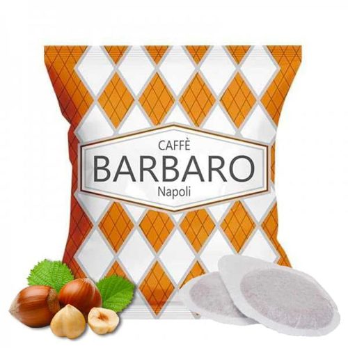 Caffé Barbaro mogyorós ízesítésű ESE Pod kávépárna 10 db