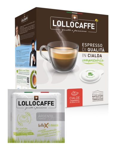 Lollo Caffé Argento Espresso ESE Pod kávépárna 100 db
