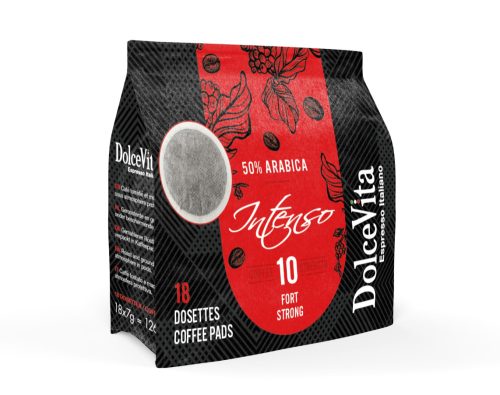 Dolce Vita Intenso prémium olasz Senseo kávépárna 18 db Szuper áron!