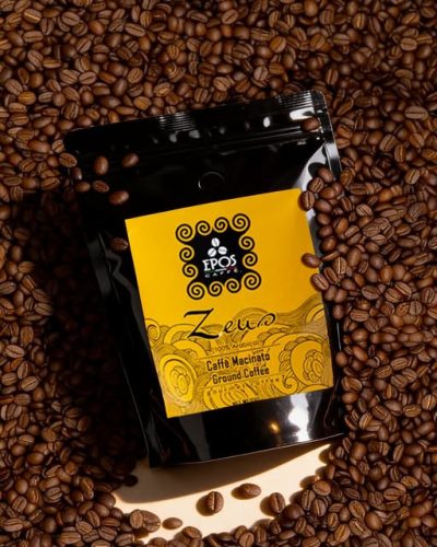 Epos Caffé Zeus 100% arabica kézműves szemes kávé 250 g