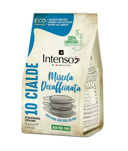 Intenso Decaffeinato koffeinmentes ESE Pod kávépárna 10 db