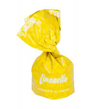 Dulciar Limonello citromos krémmel töltött étcsokoládé praliné 0,5 kg, kb. 40 db
