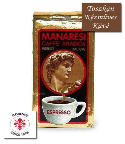 Caffé Manaresi Gold Espresso kézműves őrölt kávé 250 g