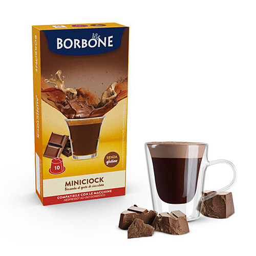 Caffé Borbone MiniCiock csokoládé ital Nespresso kapszula 10 db