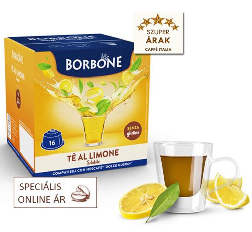 Caffé Borbone citromos tea Dolce Gusto kapszula 16 db