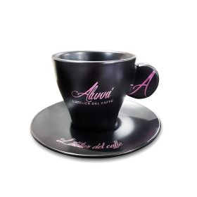 Alunni porcelán cappuccino csésze + csészalj 