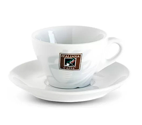 Italiana Caffé (Dersut) porcelán cappuccino csésze + csészealj