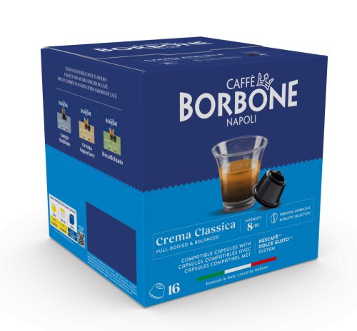 Caffé Borbone Crema Classica Dolce Gusto kávé kapszula 16 db