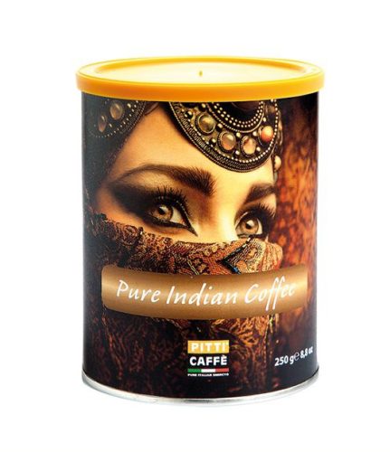 Pitti Caffé Pure Indian őrölt kávé fémdobozban 250 g