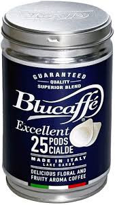 Lucaffé Blucaffé 100% arabica ESE Pod kávépárna fémdobozban 25 db