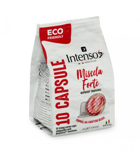 Intenso Forte prémium olasz Nespresso kávé kapszula 10 db