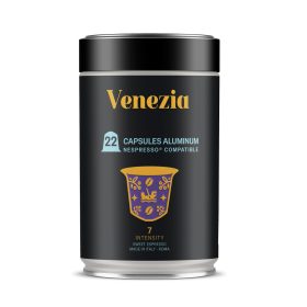   Golden Brasil Coffee Venezia Arabica Nespresso kapszula fémdobozban 22 db