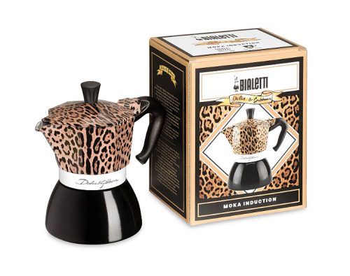 Bialetti Dolce&Gabbana Moka Induction Leopardo 4 adagos kávéfőző