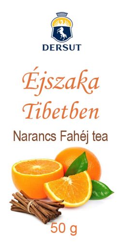 Dersut Éjszaka Tibetben narancs, fahéj, sárgarépa tea 50 g