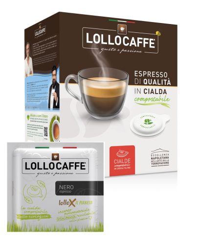 Lollo Caffé Nero Espresso ESE Pod kávépárna 100 db