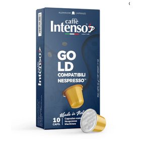  Intenso Gold alumínium Nespresso kapszula 10 db 