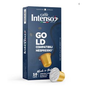  Intenso Gold alumínium Nespresso kapszula 10 db 
