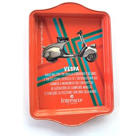 Vespa fémtálca 14,5×21,5 cm