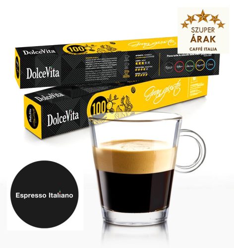 Dolce Vita Gran Gusto 100% arabica Nespresso kapszula 10 db 