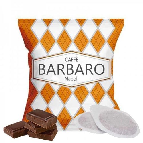Caffé Barbaro csokoládés ízesítésű ESE Pod kávépárna 10 db