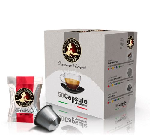 Caffé Strega Miscela Rossa Nespresso kapszula 50 db  