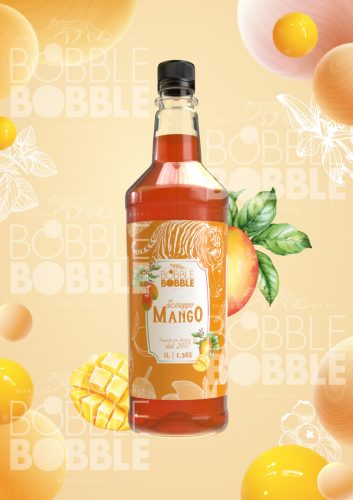 Bobble Bobble prémium olasz mangó szirup 1 l  
