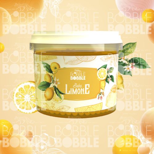 Bobble Bobble citrom boba gyöngy 3,2 kg