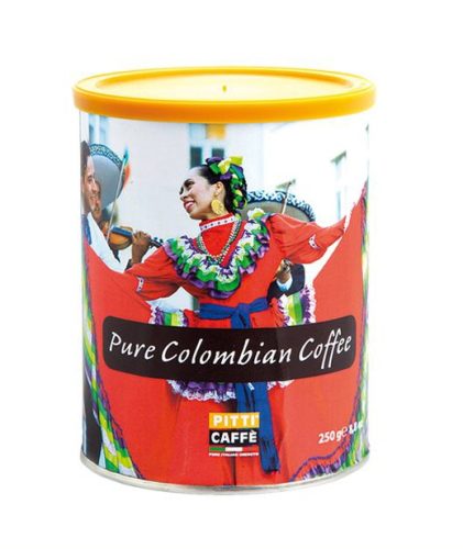 Pitti Caffé Pure Colombian 100% arabica őrölt kávé 250 g