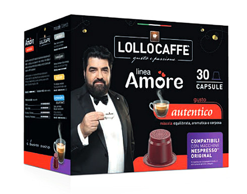 Lollo Caffé Amore-Assoluto Nespresso kapszula 30 db