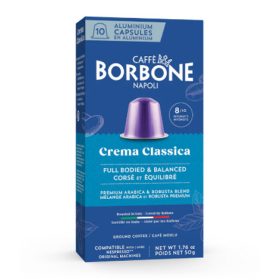   Caffé Borbone Crema Classica alumínium Nespresso kapszula 10 db