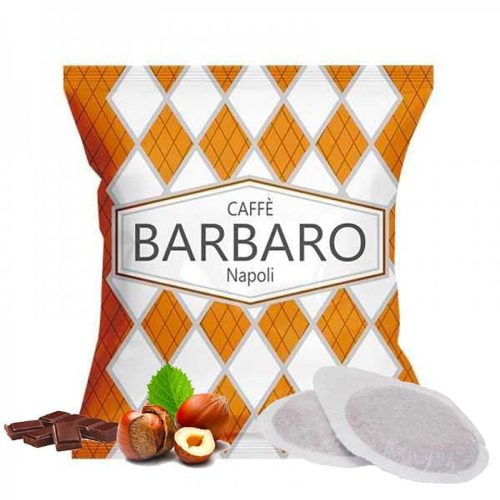 Caffé Barbaro mogyorós-csokis ízesítésű ESE Pod kávépárna 10 db
