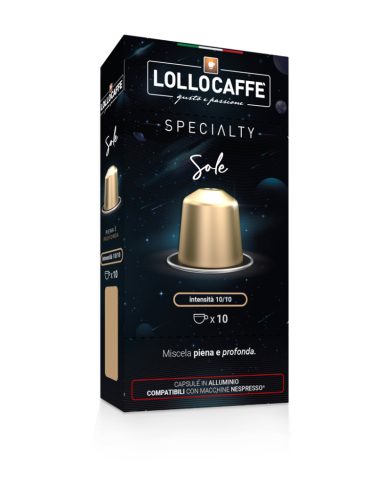 Lollo Caffé Sole Specialty Nespresso kapszula 10 db